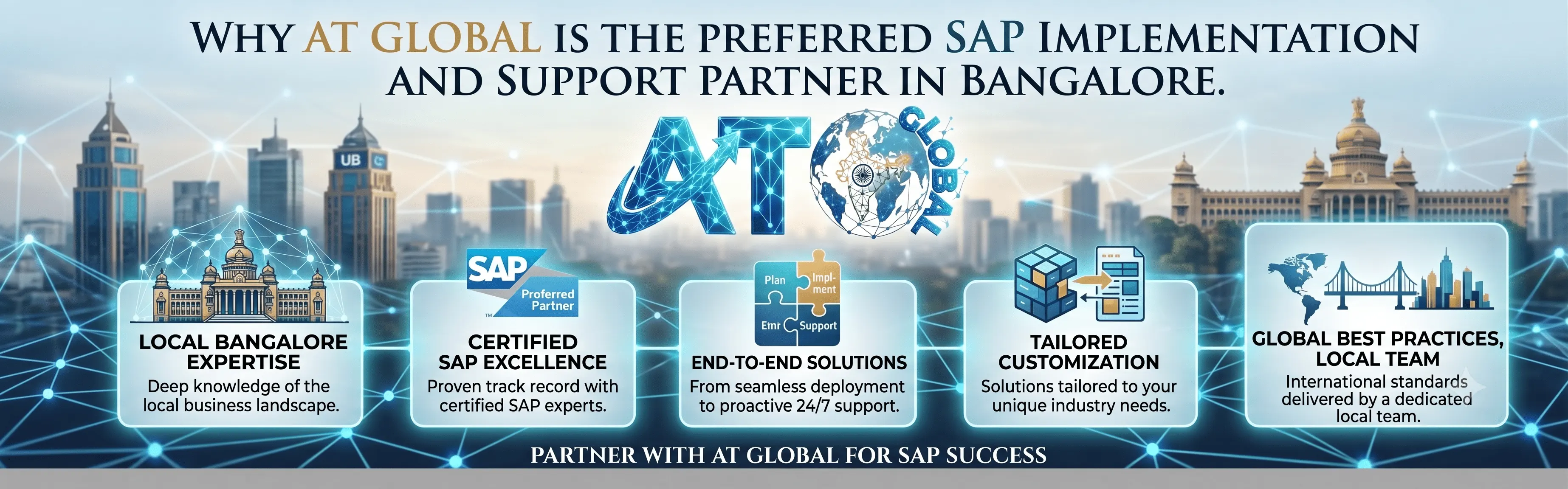 Why AT Global Is the Preferred SAP Implementation and Support Partner in Bangalore